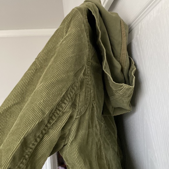 Hooded corduroy jacket - Picture 4 of 4